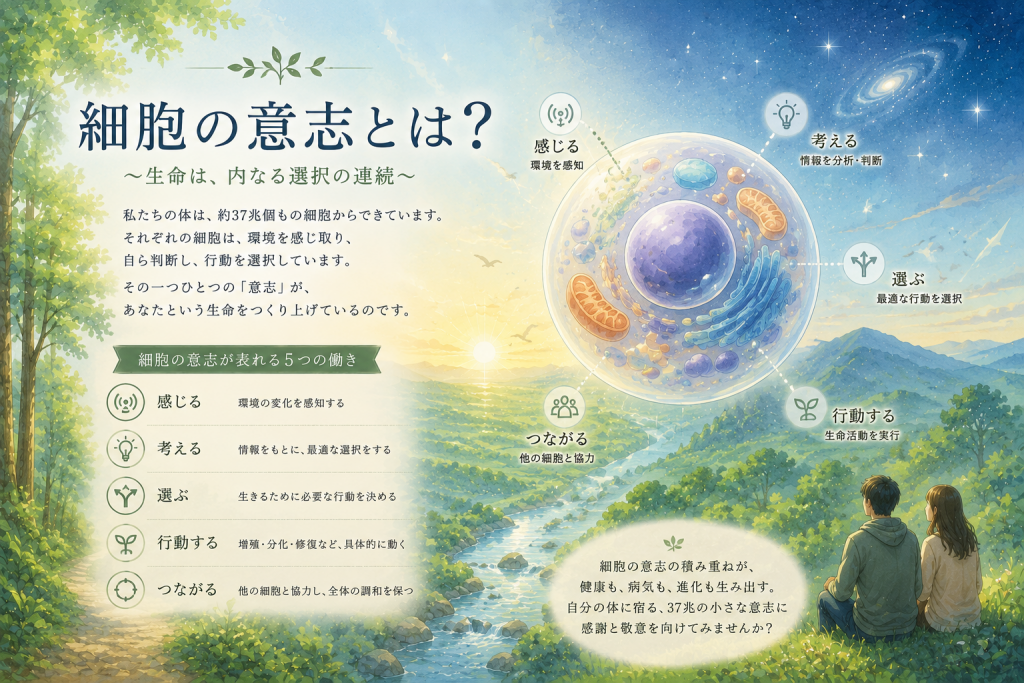 細胞に意志はあるのか？すべてはランダムで読み解く体という奇跡